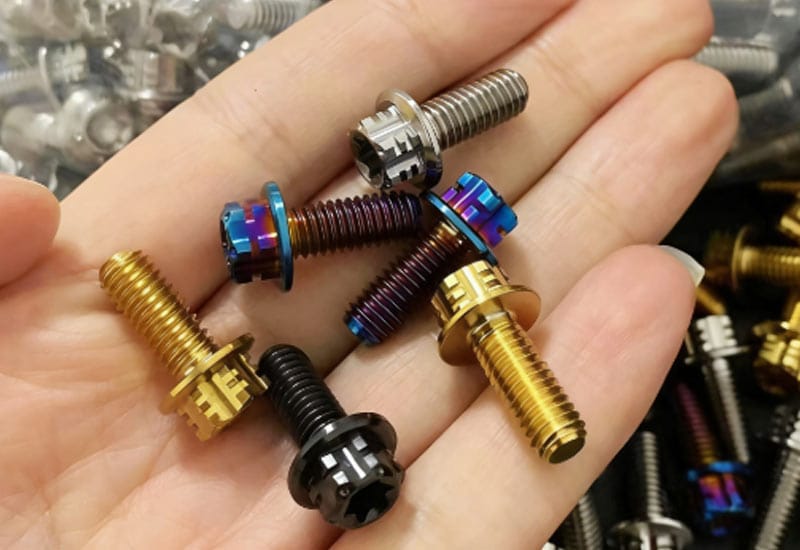 Custom Titanium Screws