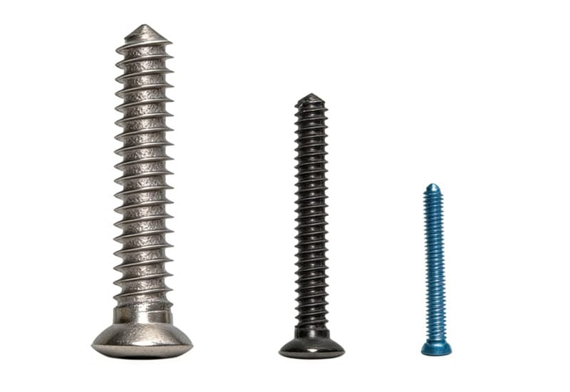 Titanium Cortical Bone Screw