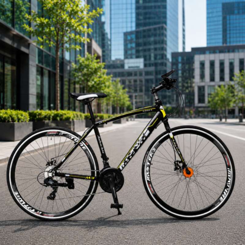 Titanium Bicycles in the City