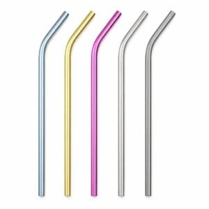 Customizable Titanium Straw