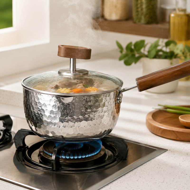 Titanium Cookware for Stewing Soup